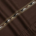 Men Premium Winter Wool Shawal - Brown