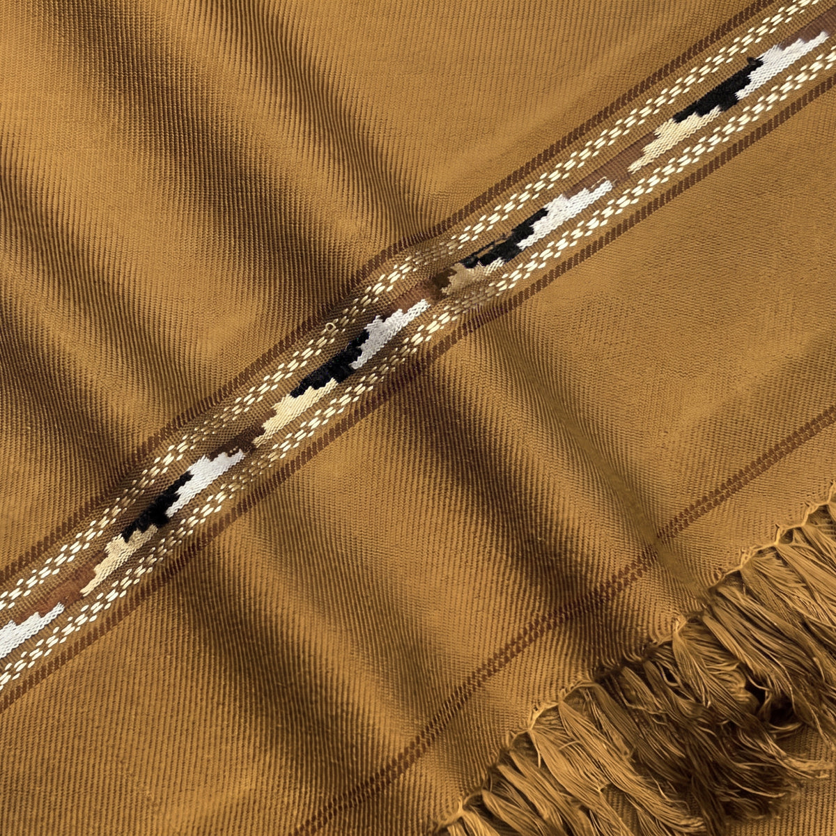 Men Premium Winter Wool Shawal - Mustard