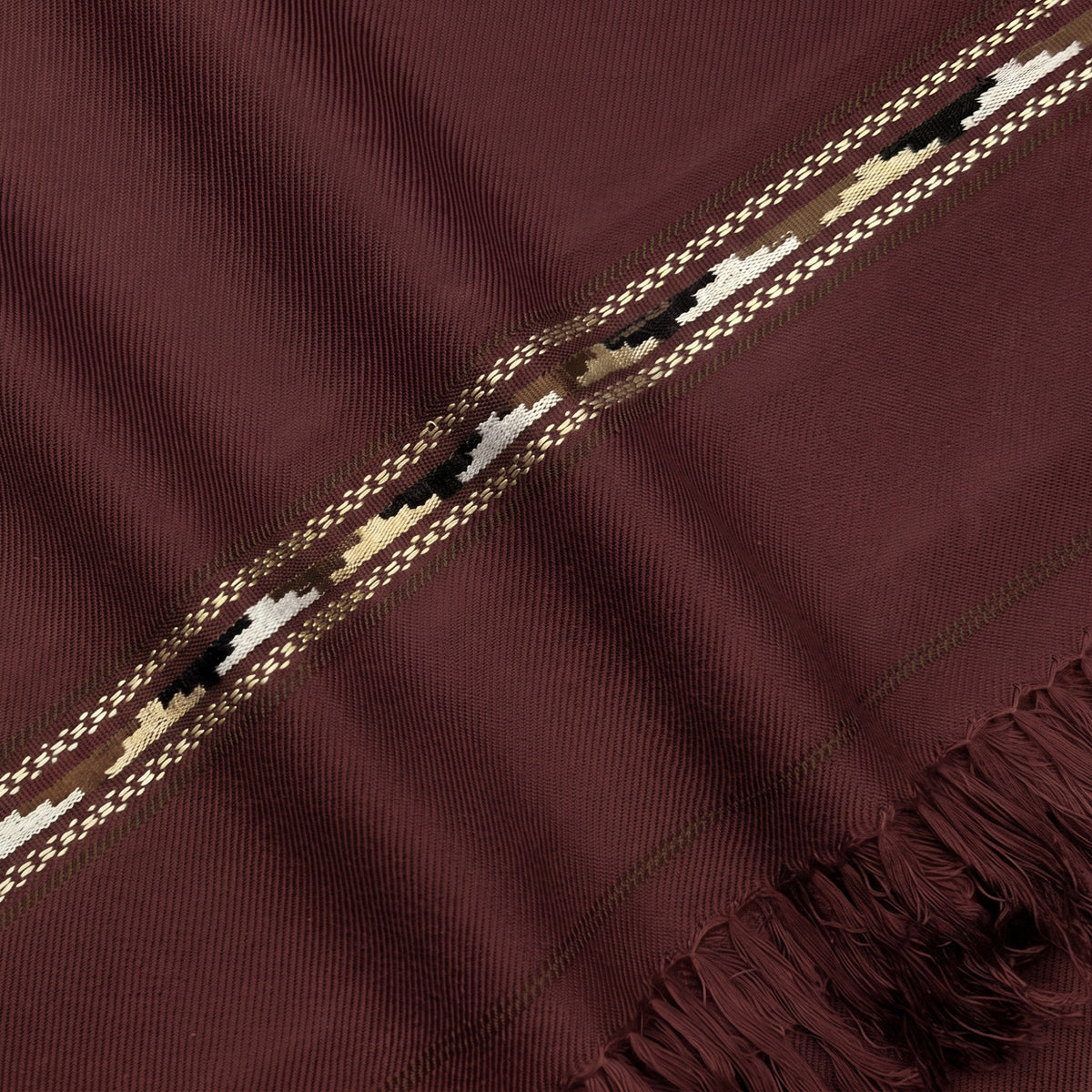 Men Premium Winter Wool Shawal - Maroon