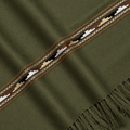 Men Premium Winter Wool Shawal - Olive Green